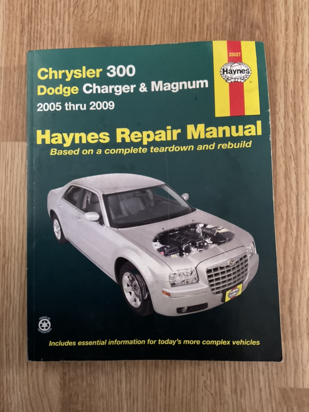HAYNES  MANUAL # 25027, 2005-2009 CHRYSLER 300,CHARGER,MAGNUM
