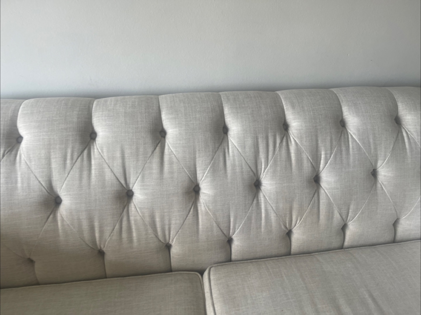 2 Elegant Button-Tufting Sofa - photo 3