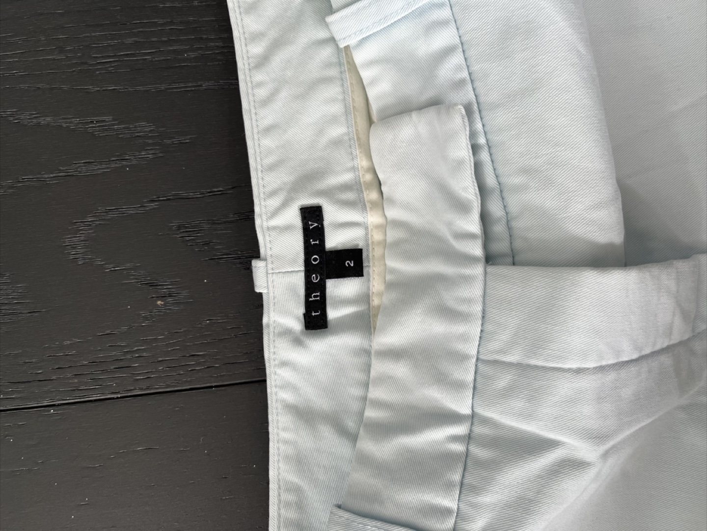 Theory Women's Light Blue Shorts - photo 3