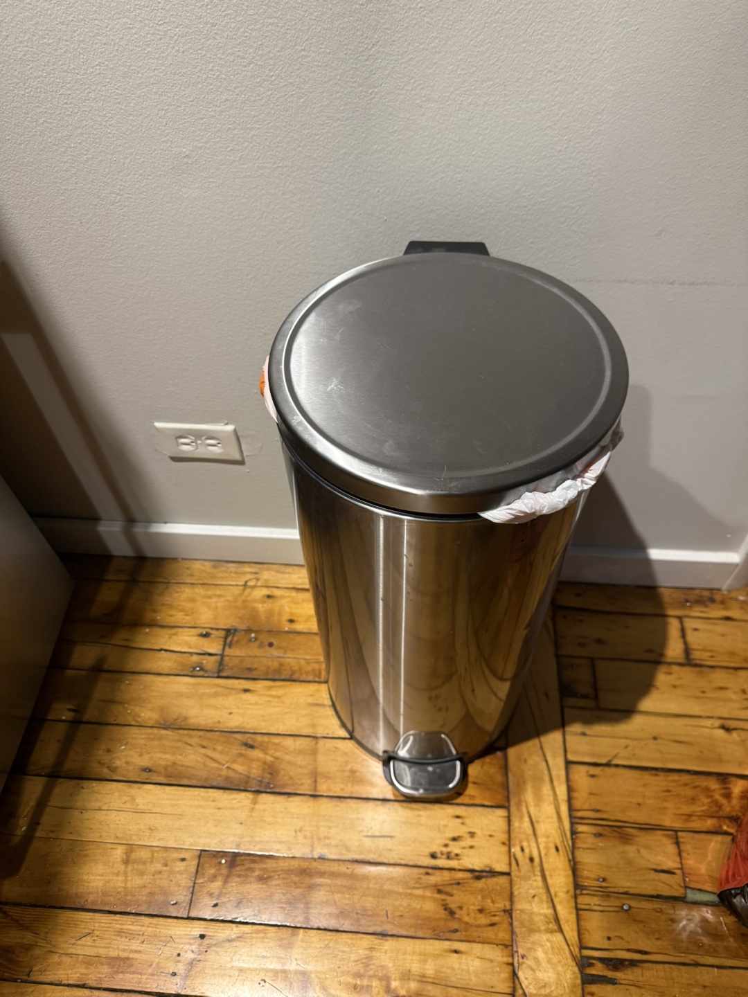 Stainless Steel Step Trash Can - photo 2