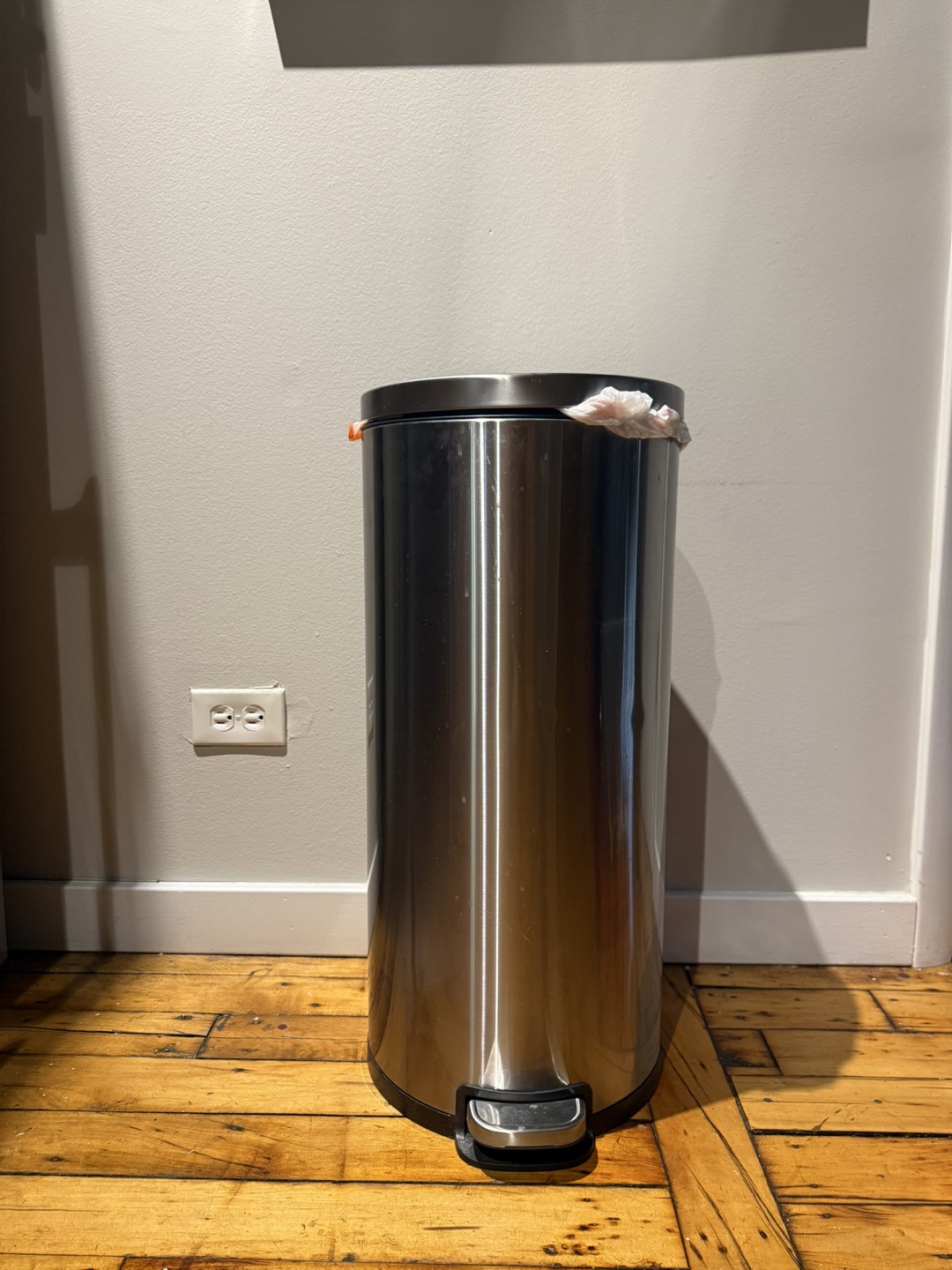 Stainless Steel Step Trash Can