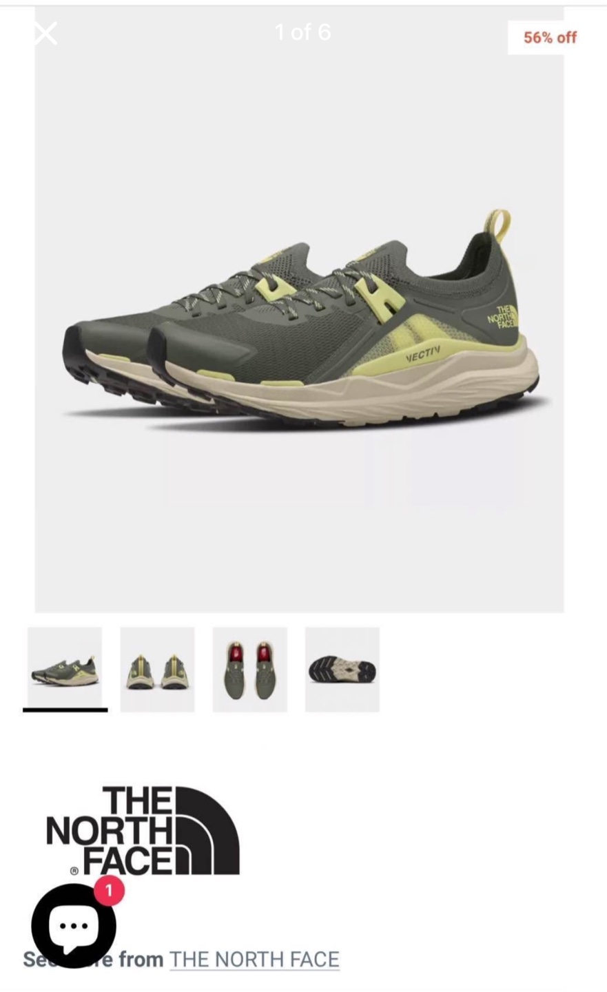The North Face VECTIV  Trail Running Shoes - Women's Size 7.5