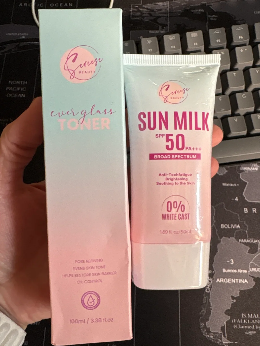 Seresse Beauty Everglass Toner & Sun Milk SPF 50 thumbnail
