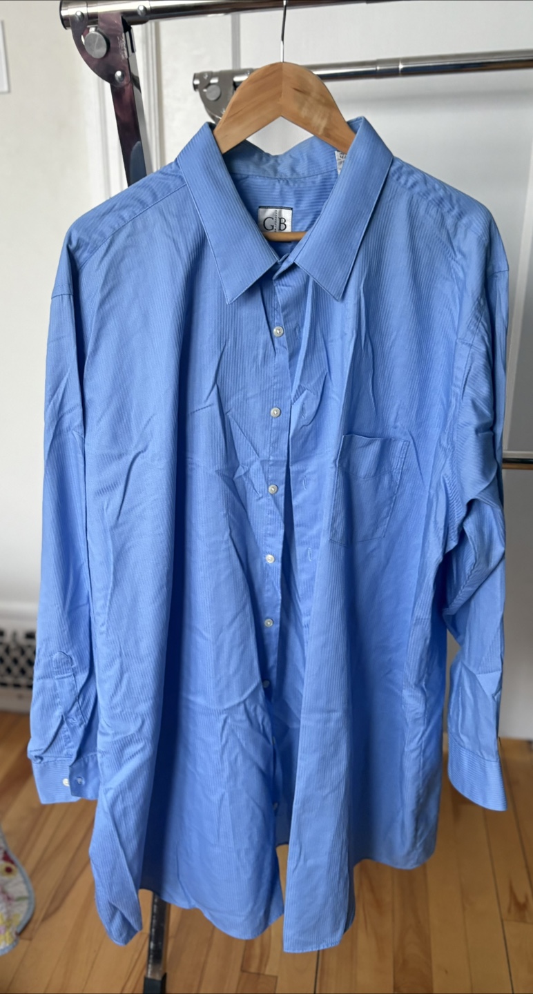 Three GB Men's Long-Sleeve Dress Shirts - Bundle - photo 4