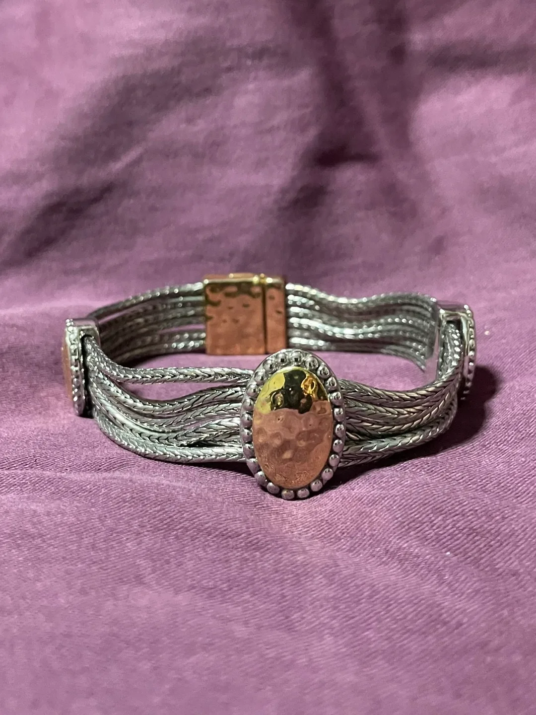 Gorgeous Silver and Gold Bracelet thumbnail