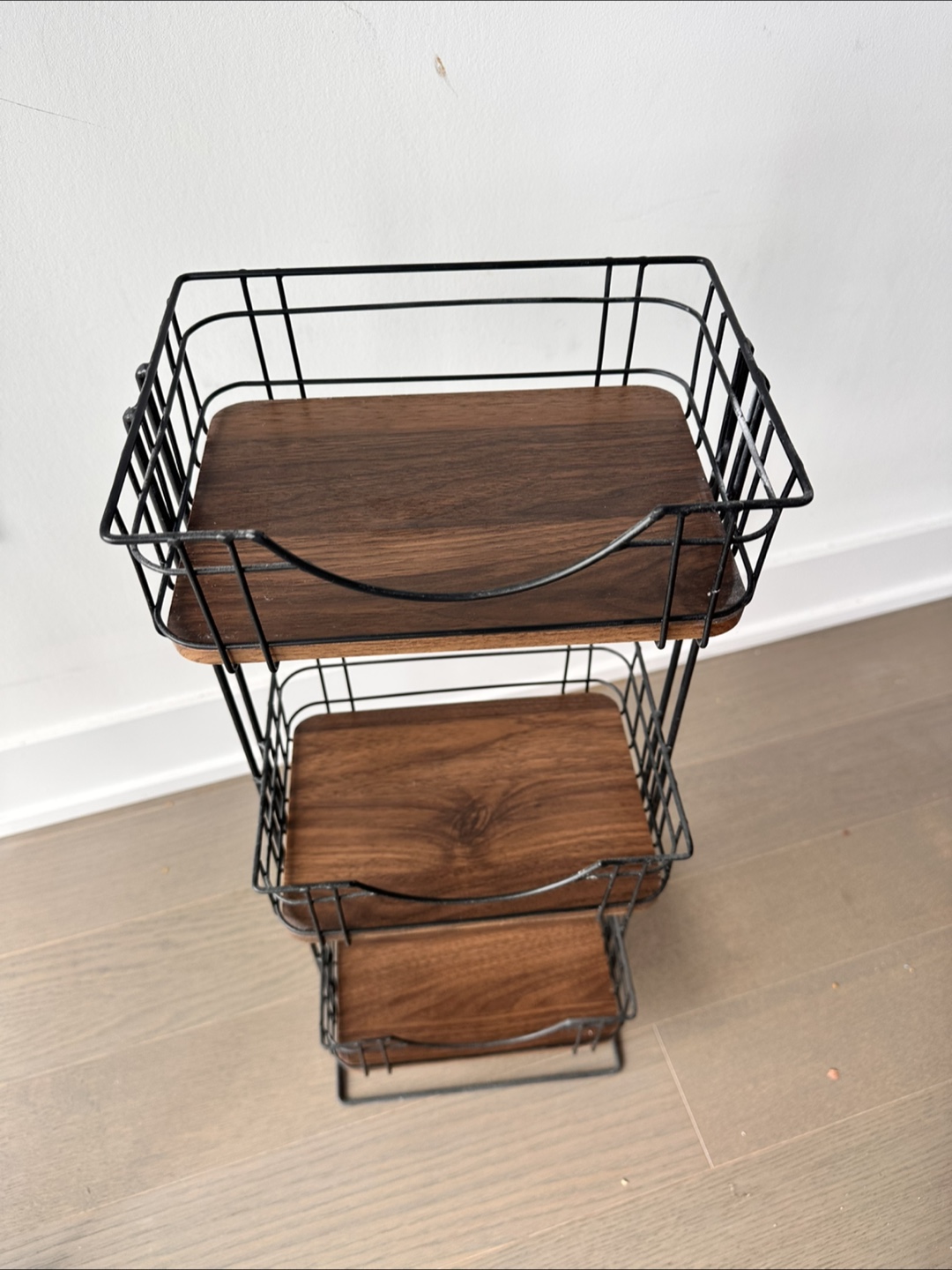 Three-Tier Wire Basket Organizer - photo 2