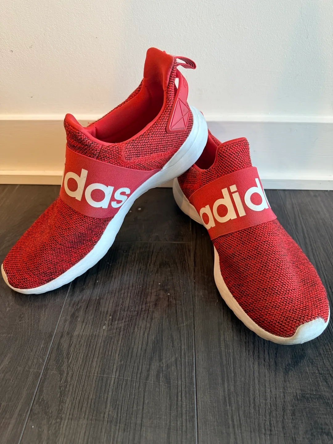 Adidas Slip-On Red Shoes thumbnail