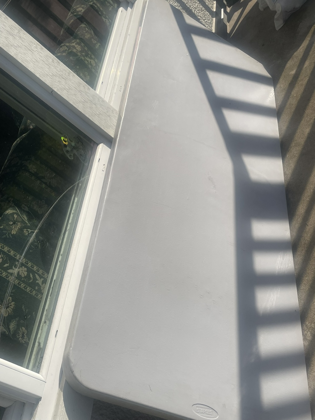 Staples Grey Plastic Tabletop