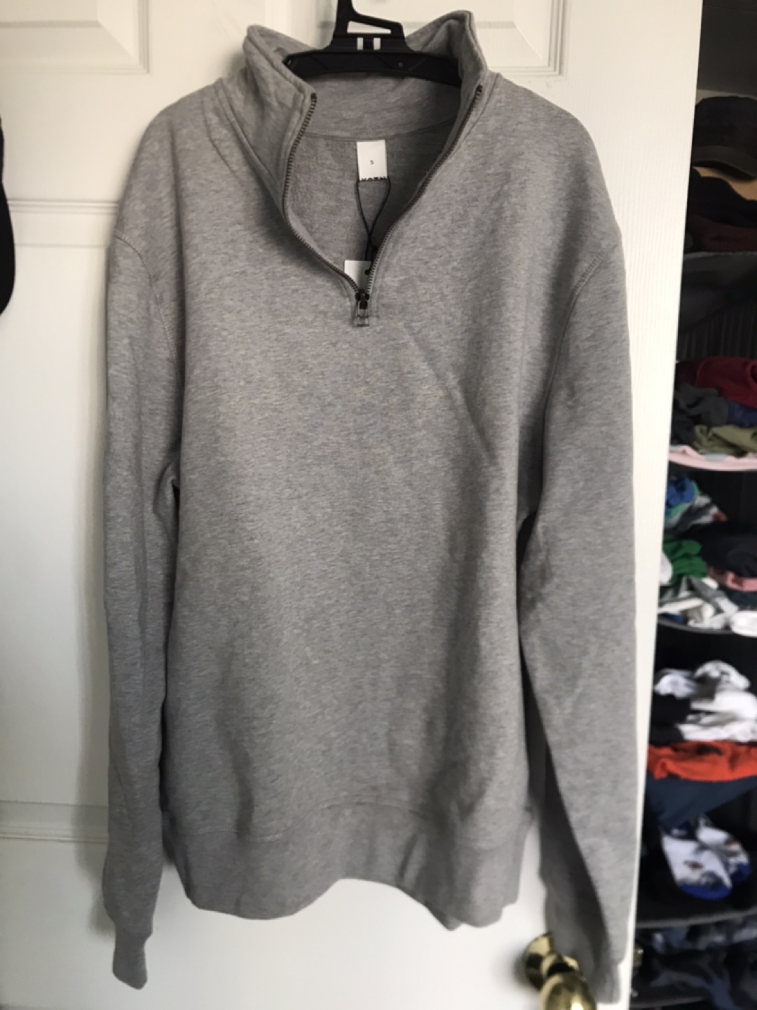 Kotn Supply Unisex Quarter Zip  Sweatshirt - New  - Small