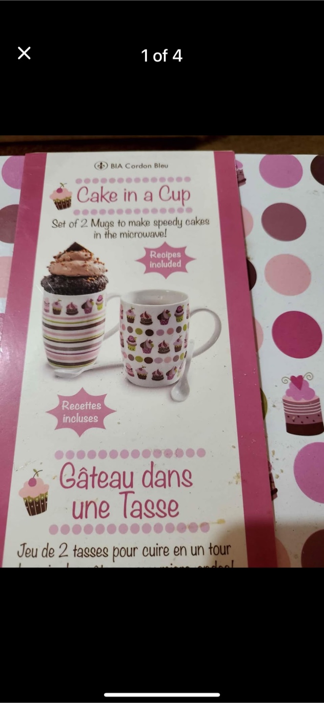 BIA Cordon Bleu Cake in a Cup Mug Set - photo 4