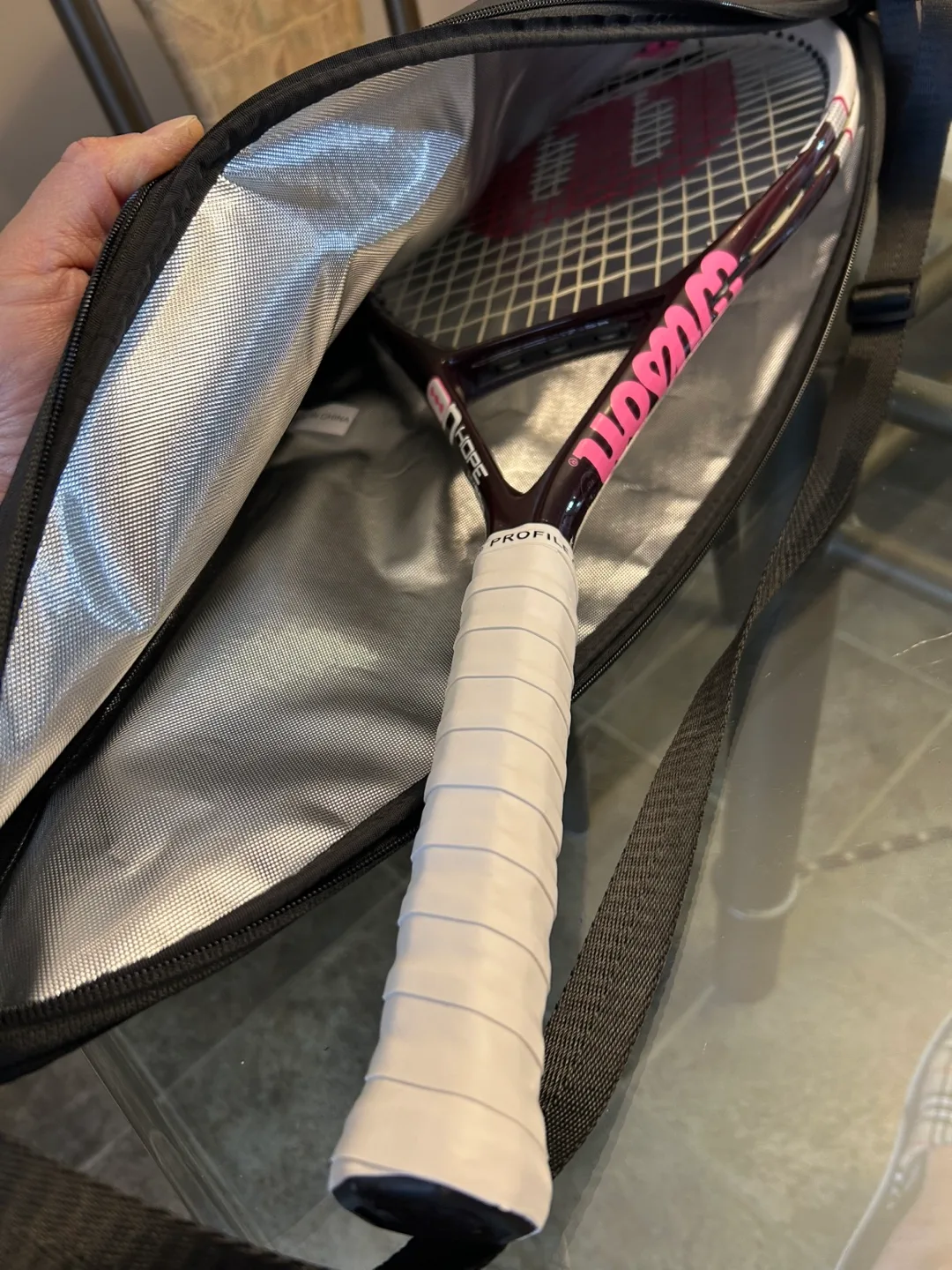 Wilson ncode nHope Hybrid Lady Tennis Racket image indicator(5)