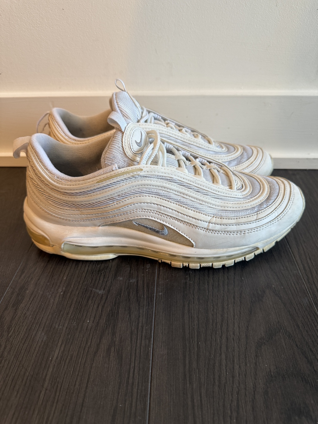 Nike Air Max 97 White Sneakers - photo 3