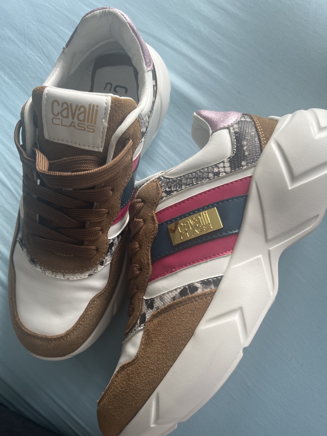 Cavalli Platform Sneakers-open boxed - photo 3