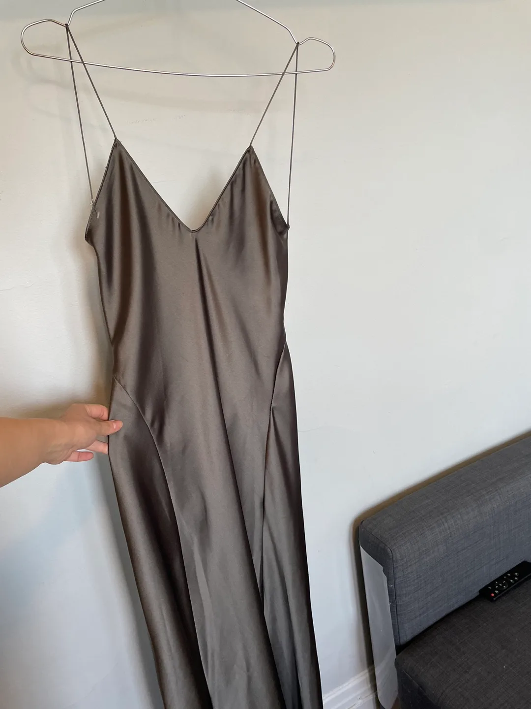 Zara satin dress S NEW thumbnail