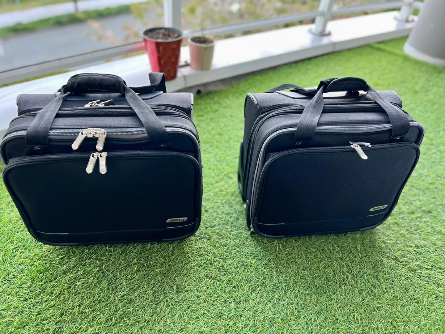 Pair of Bentley Rolling Travel Bags image indicator(2)