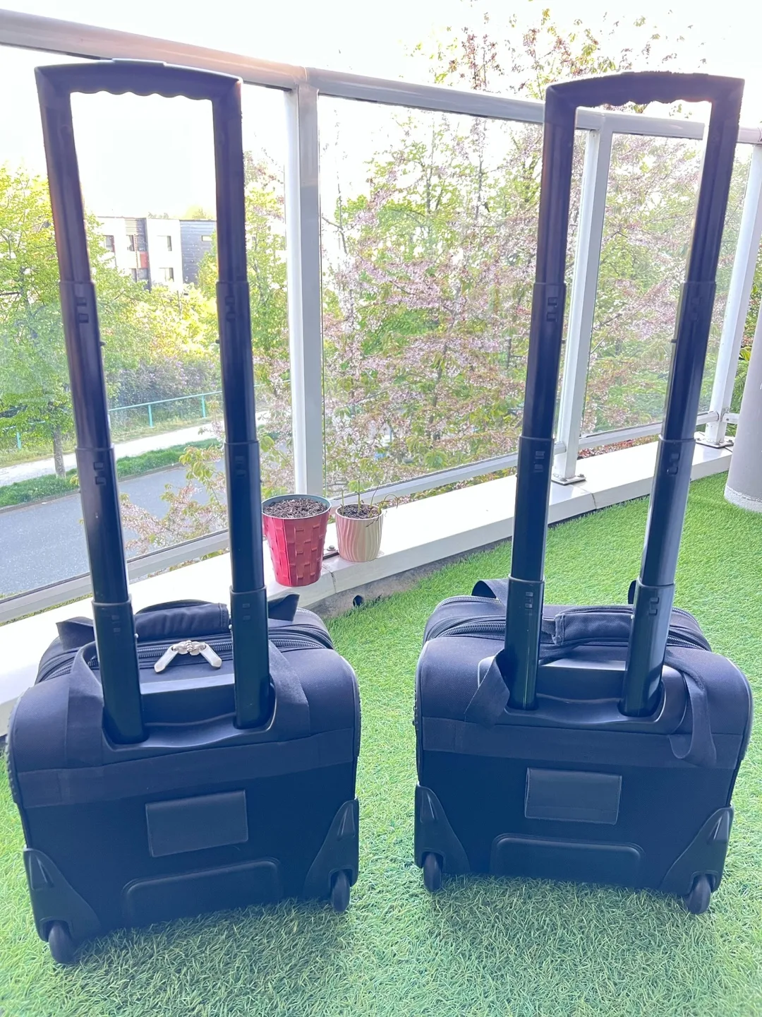 Pair of Bentley Rolling Travel Bags image indicator(3)