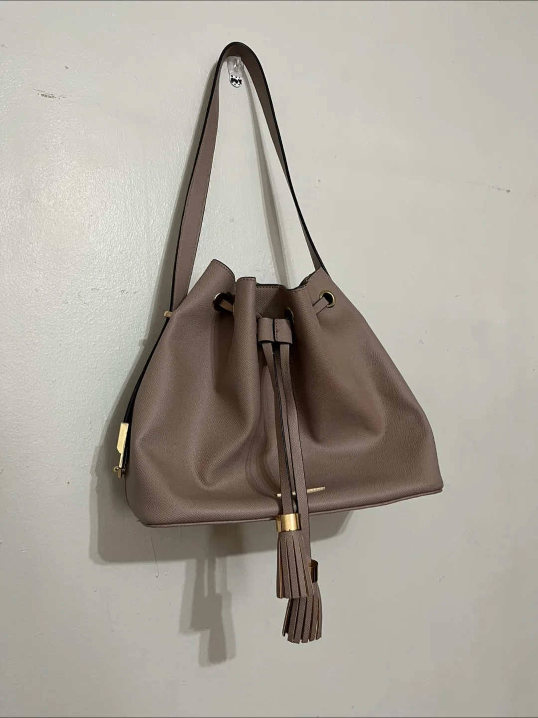 ALDO Taupe Bucket Bag thumbnail