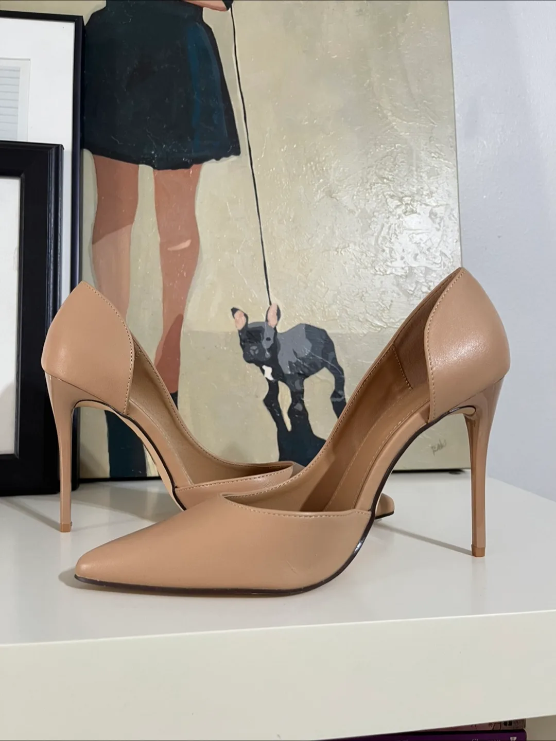 Nude Pointed Toe Stilettos image indicator(2)