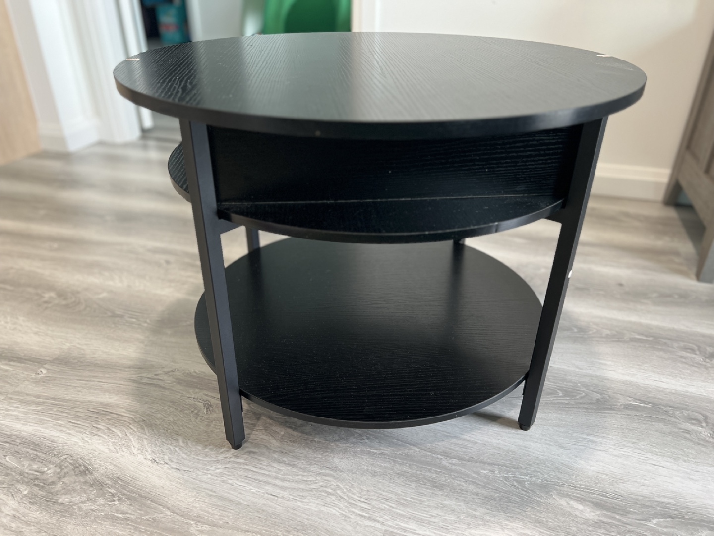 Round Black Lift top Coffee Table - photo 4