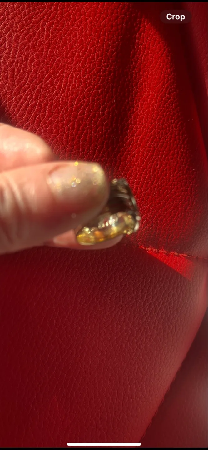 Cartier Estate Diamond Tri color 18k Gold Ring image indicator(4)