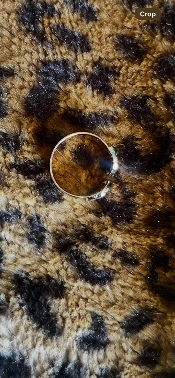 Cartier Estate Diamond Tri color 18k Gold Ring image indicator(3)