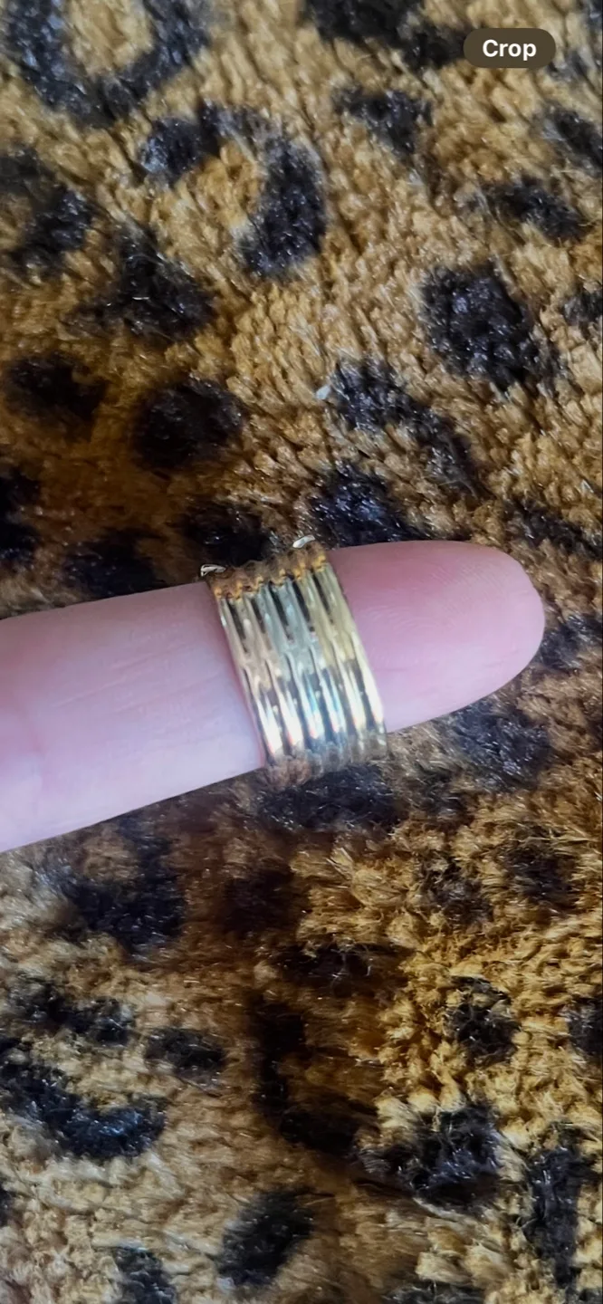Cartier Estate Diamond Tri color 18k Gold Ring image indicator(7)