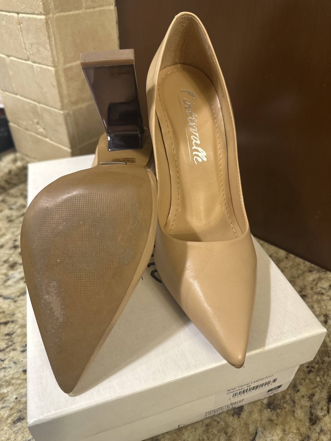 L'Intervalle Montreal Nude Pointed-Toe Heels - photo 4
