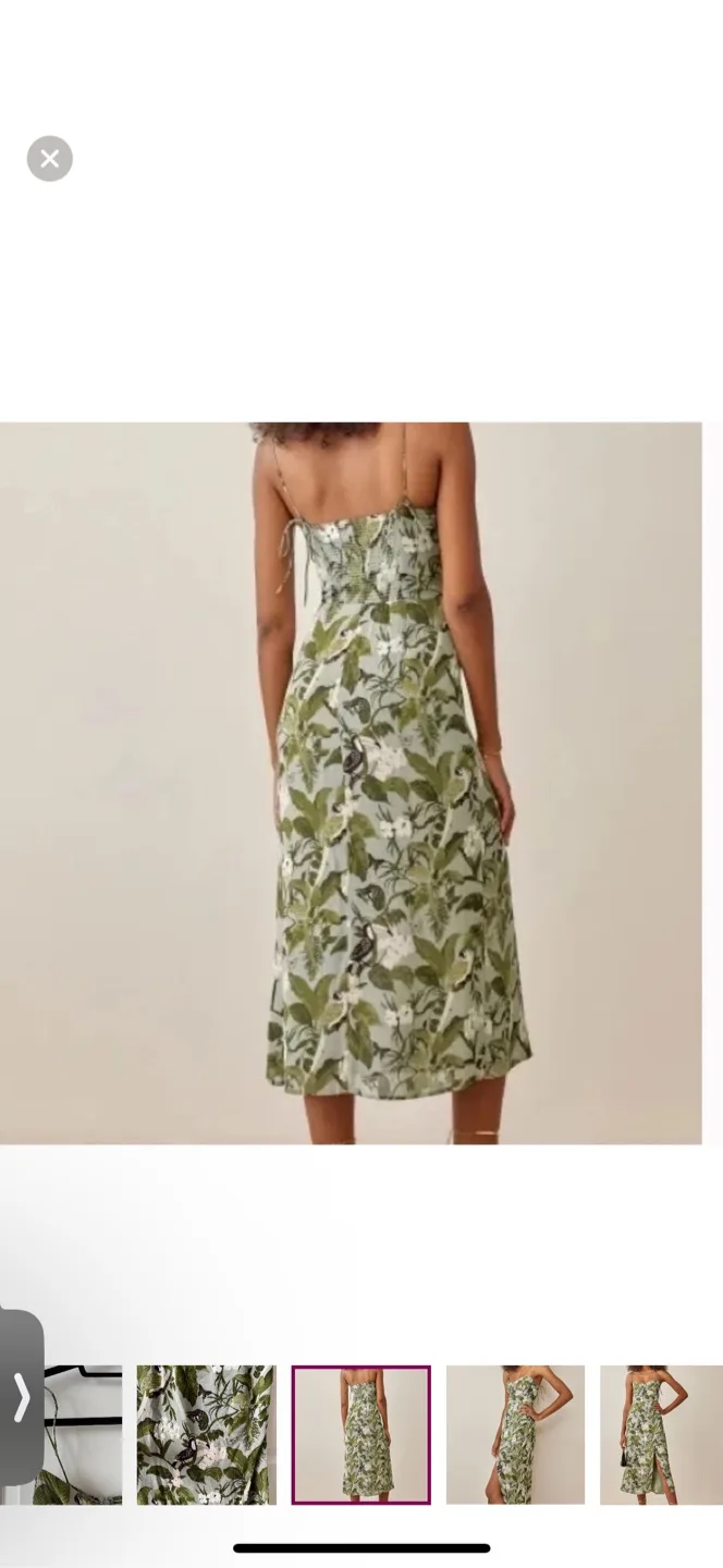 Reformation Kourtney Dress size 6 image indicator(3)