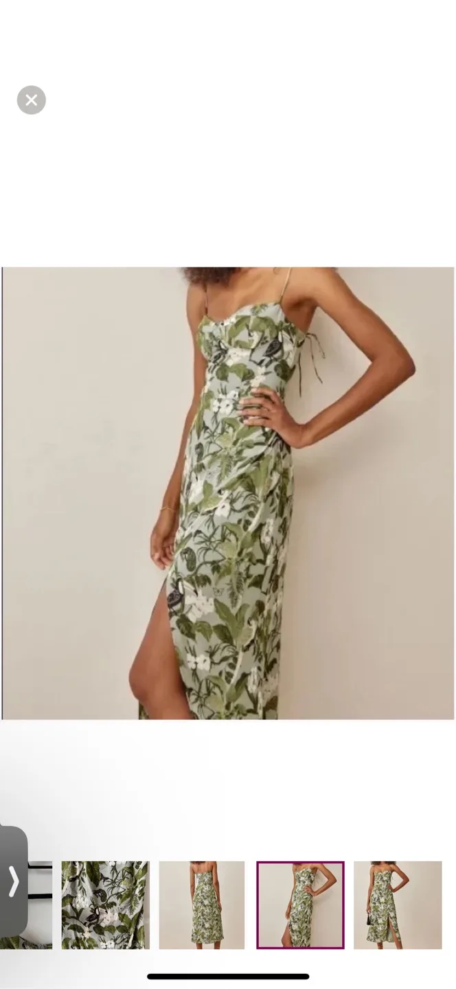 Reformation Kourtney Dress size 6 image indicator(2)