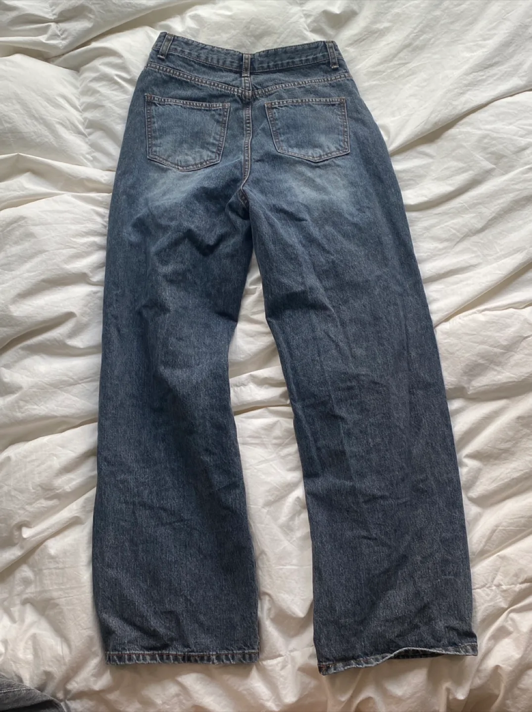LEWKIN Lucia Stitched Denim Baggy Jeans Size S (Small) image indicator(2)
