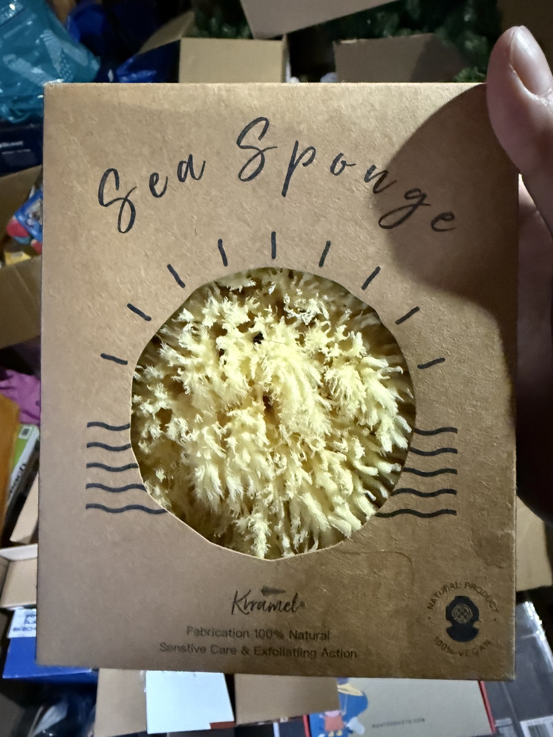 Kramerl Natural Sea Sponge