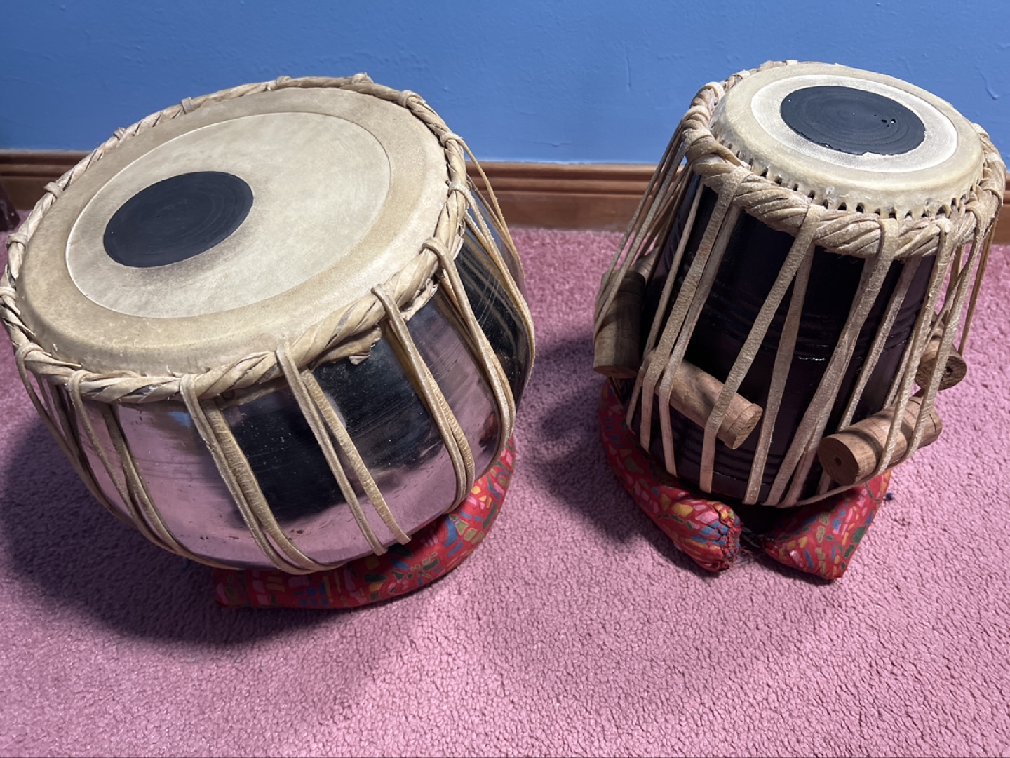 Pair of Tabla Drums
