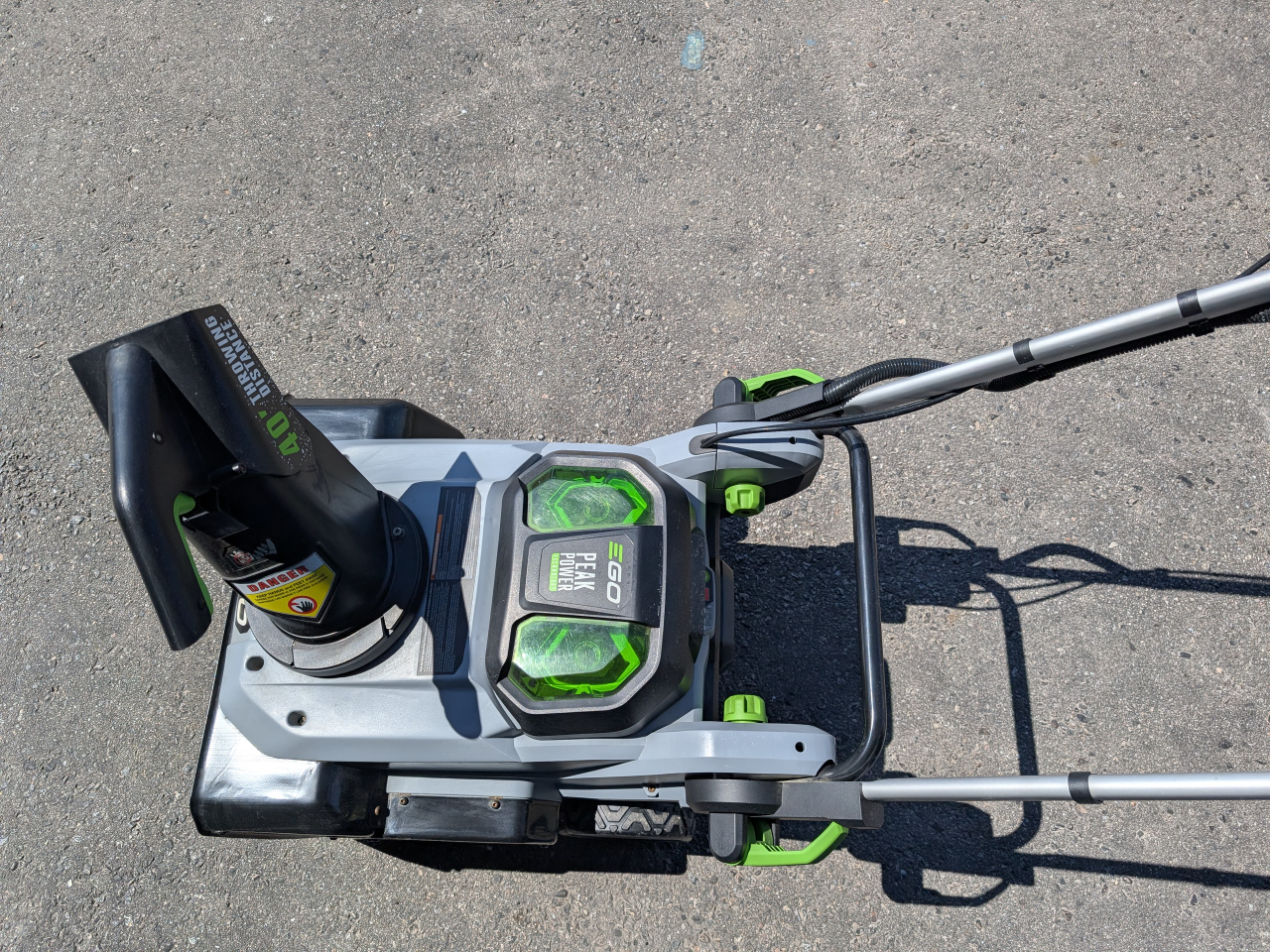 EGO  Power+  Snowblower Steel Auger 56V Brushless Motor 21in - photo 4