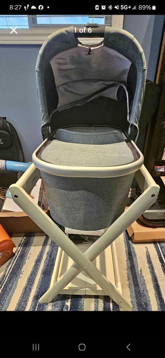 Uppababy Bassinet and stand - photo 2