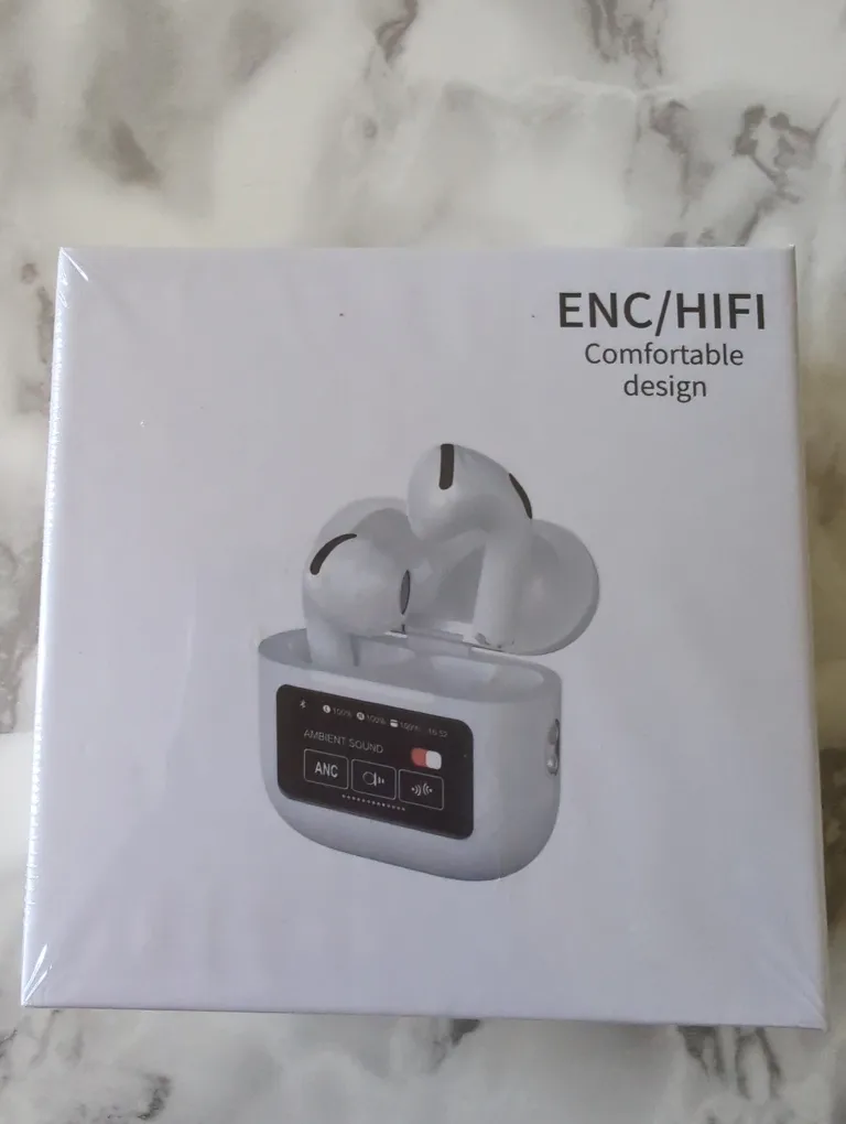 ENC/HIFI Wireless Earbuds with touch screen display thumbnail