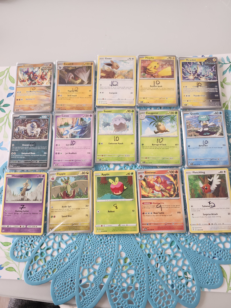 Pokemon cards bulk (145)
