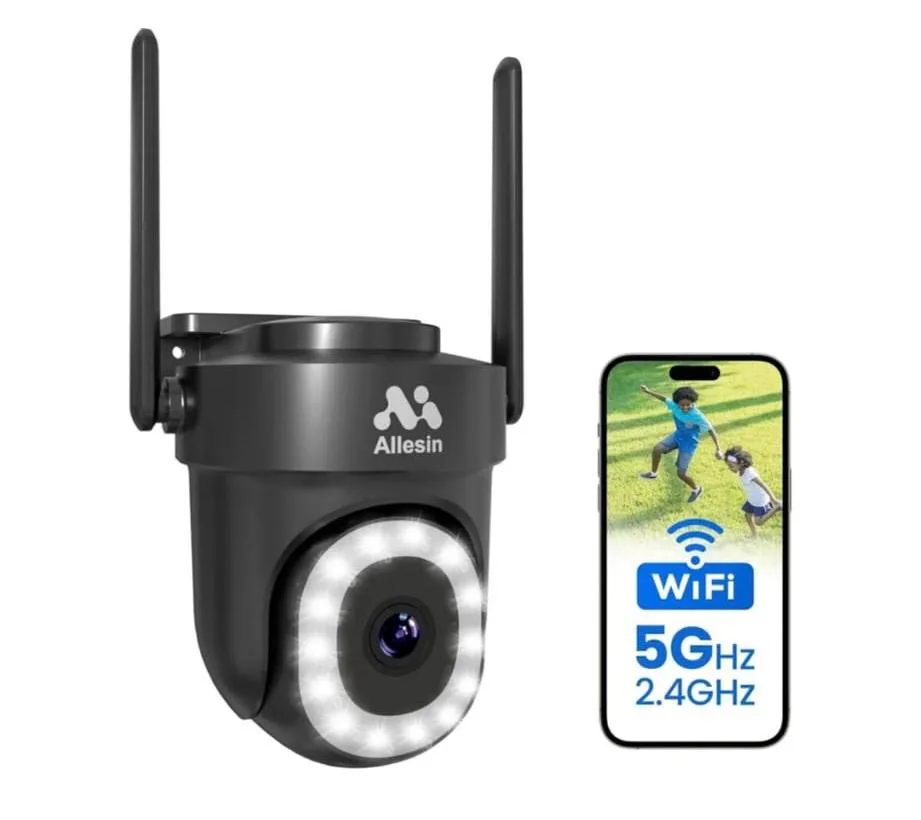 Allesin 5G WiFi Security Camera Outdoor, thumbnail