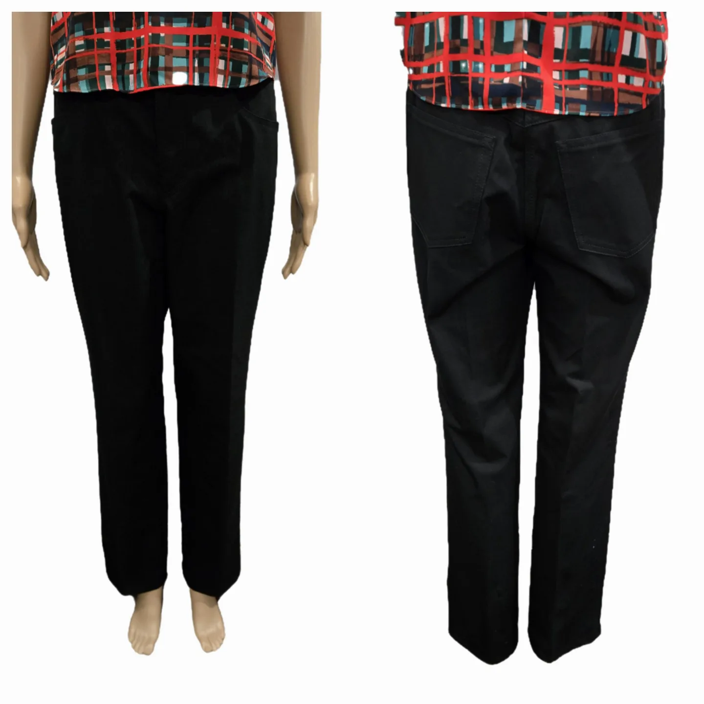 Escada Tessa High-Rise Straight-Leg Denim Size EU36/US 6/S image indicator(4)