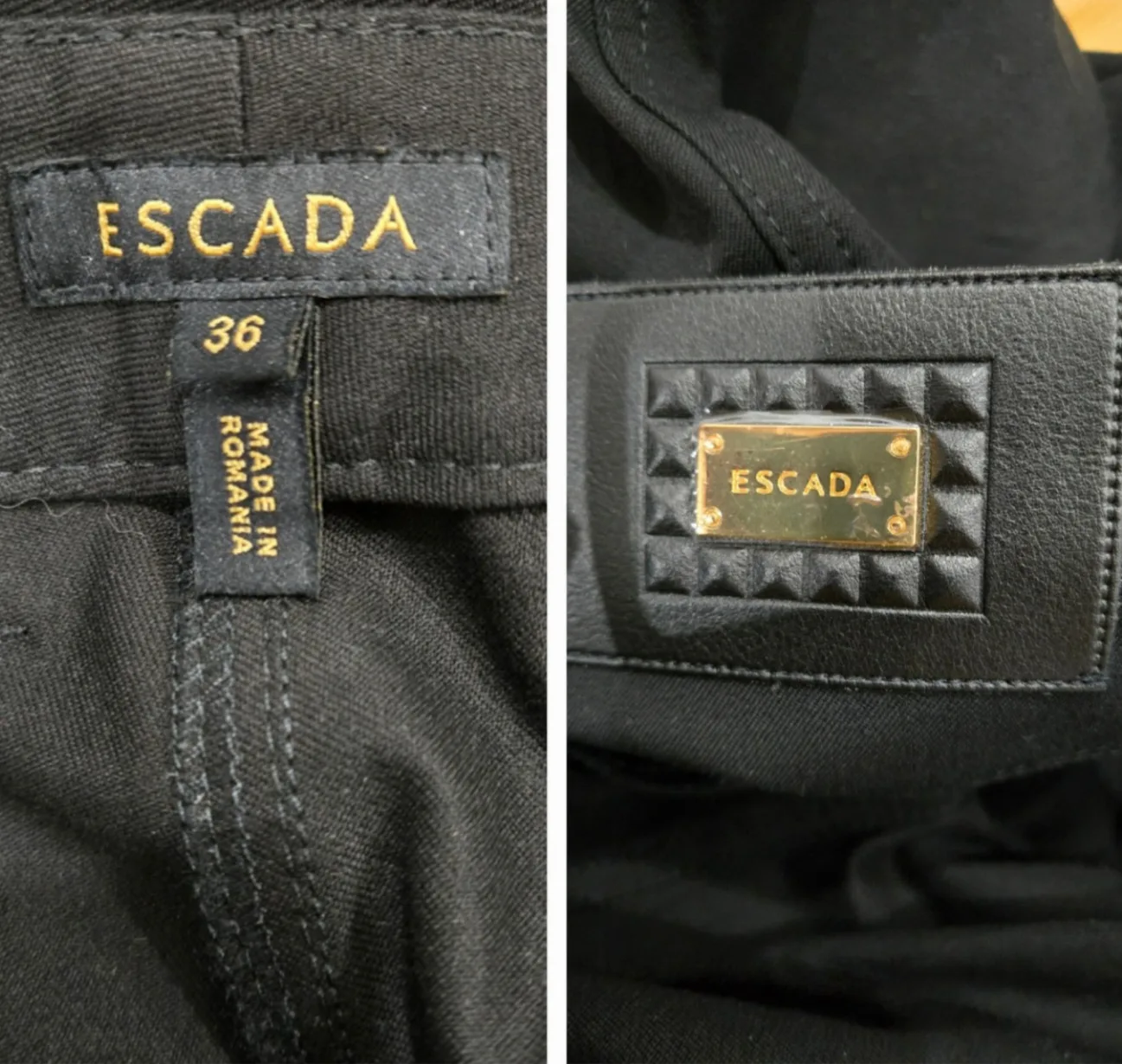 Escada Tessa High-Rise Straight-Leg Denim Size EU36/US 6/S image indicator(7)