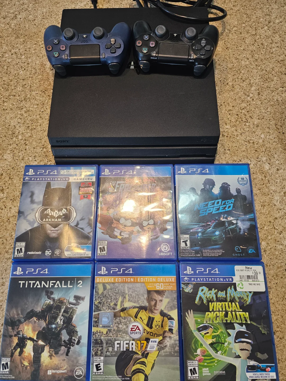 PlayStation 4 Console Bundle with Games and Controllers image indicator(4)