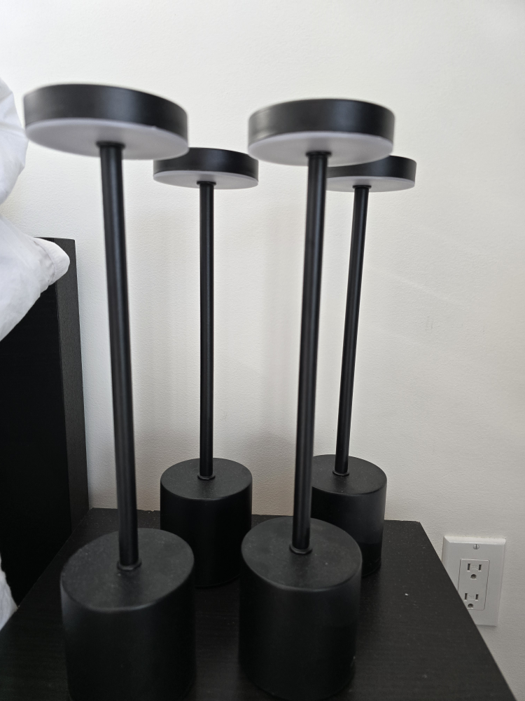 Set of 4 USB Charging Touch Lamps - photo 2