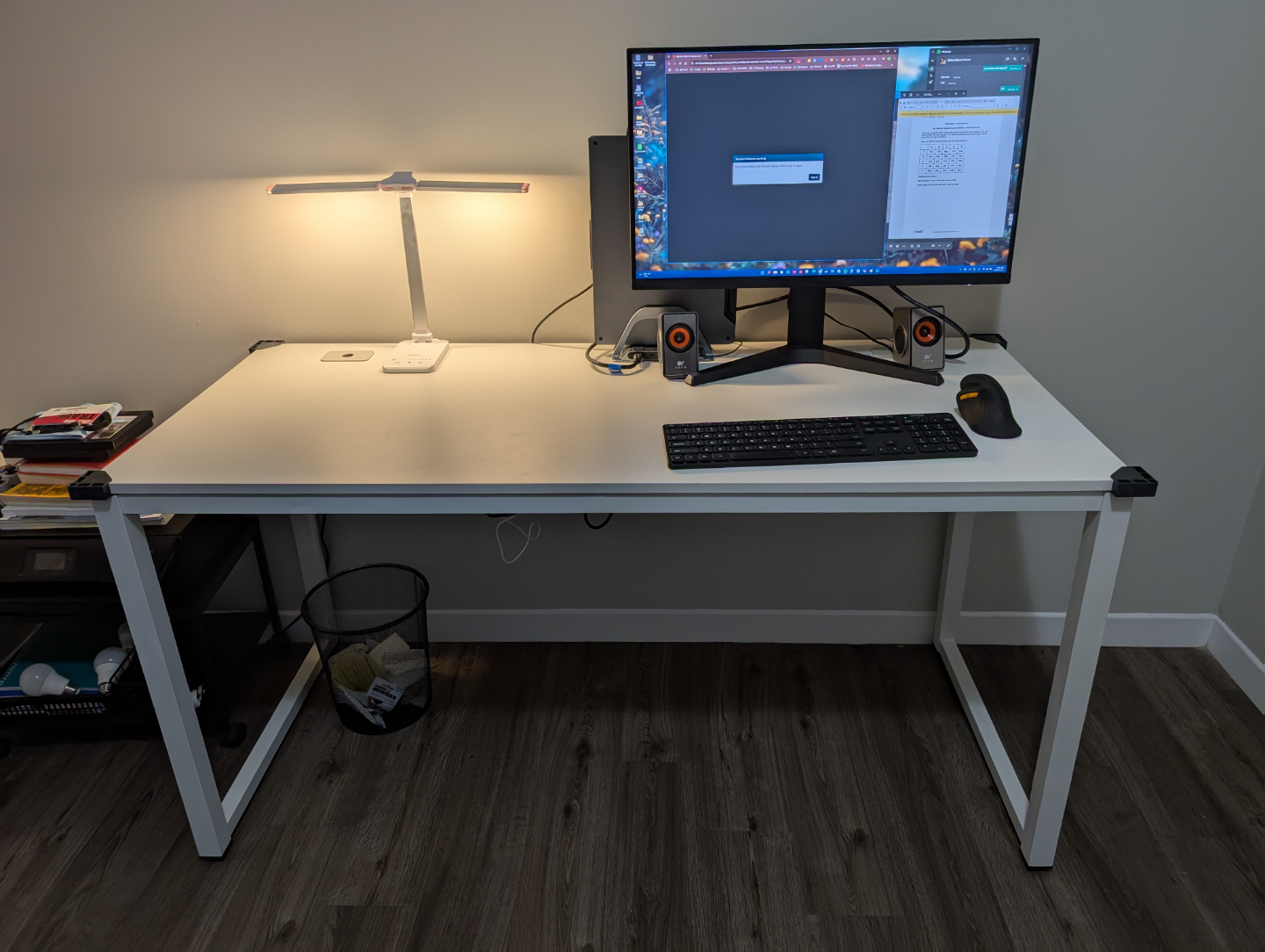 55" comercial grade desk for home or office. 140cm - photo 2