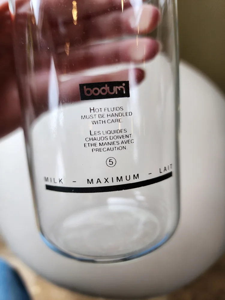 Bodum Manual Milk Frother! image indicator(5)