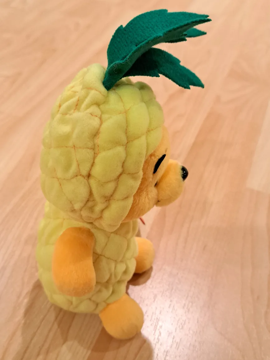6" Pooh Pineapple Mini Plush - Disney Store image indicator(3)