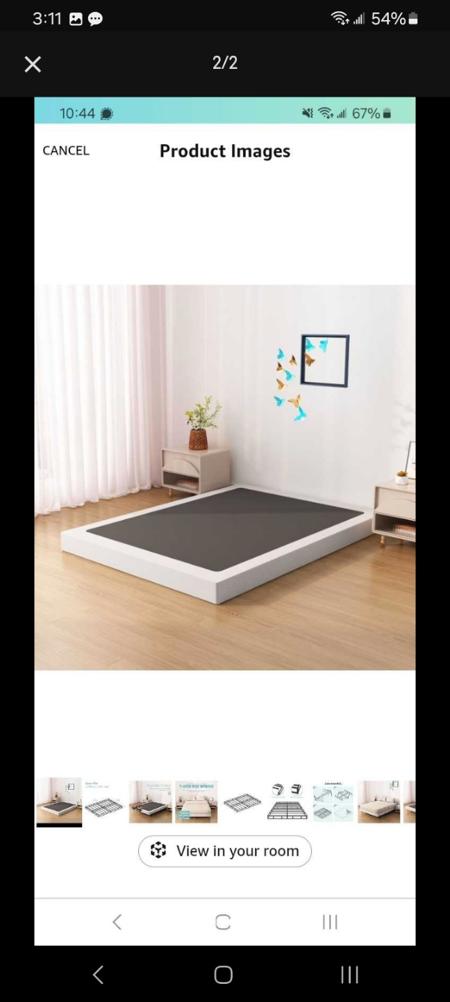 Queen size box spring