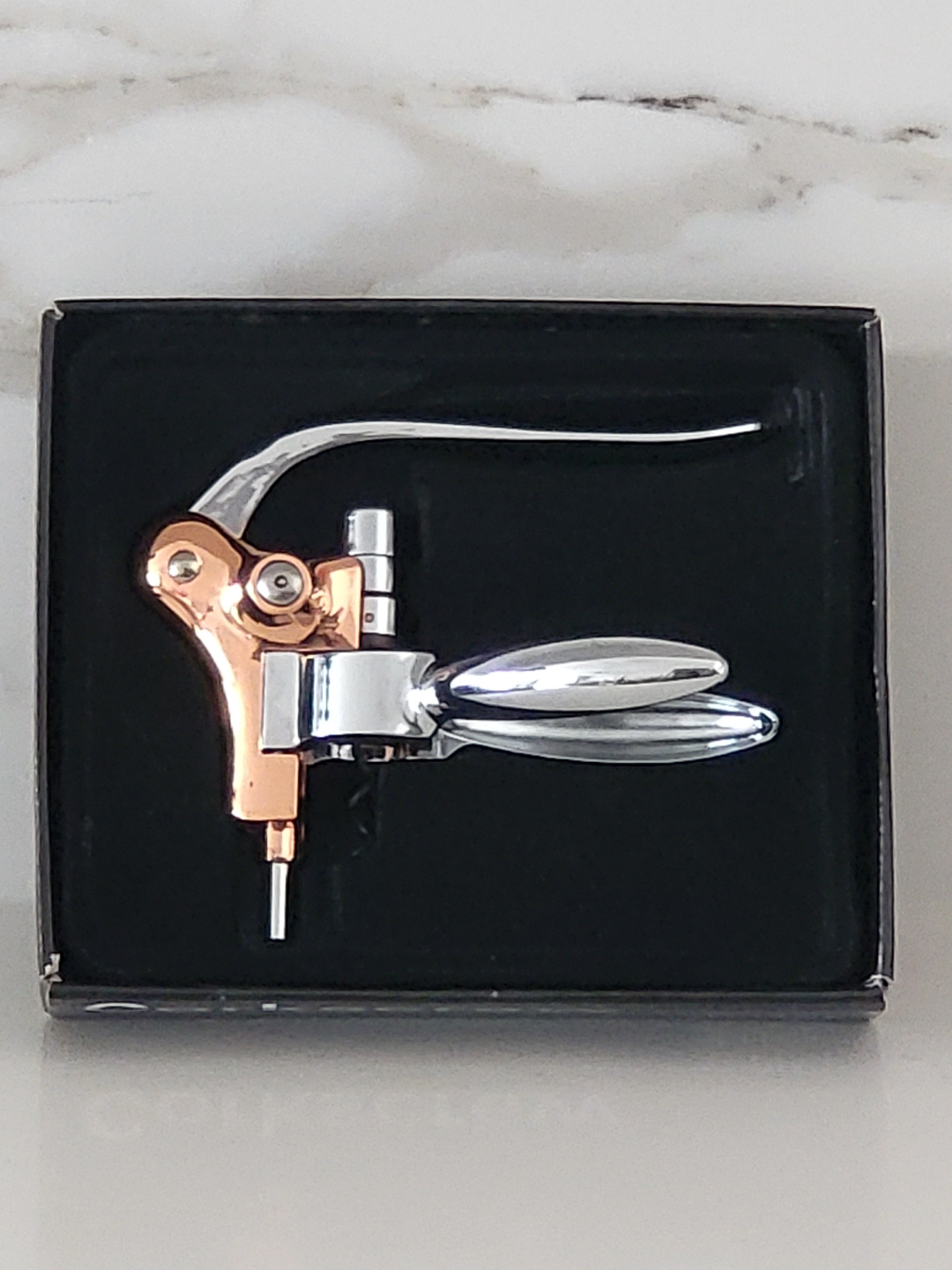 Alpine Cuisine Rose Gold Lever Corkscrew - photo 4