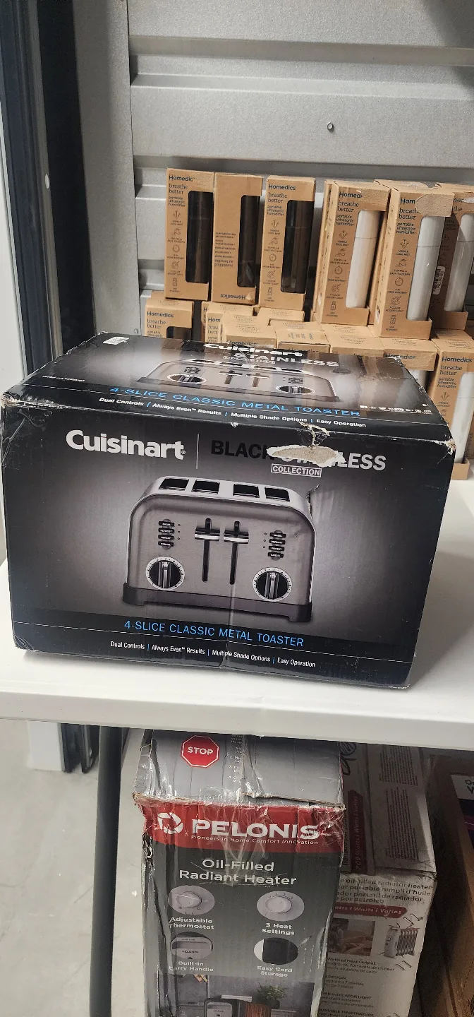 Cuisinart 4-Slice Classic Metal Toaster - Stainless Steel thumbnail