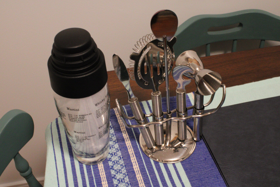 Cocktail Shaker Set with Stand - photo 2