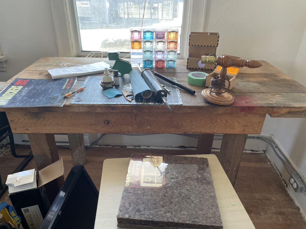 Big sturdy work table - FREE