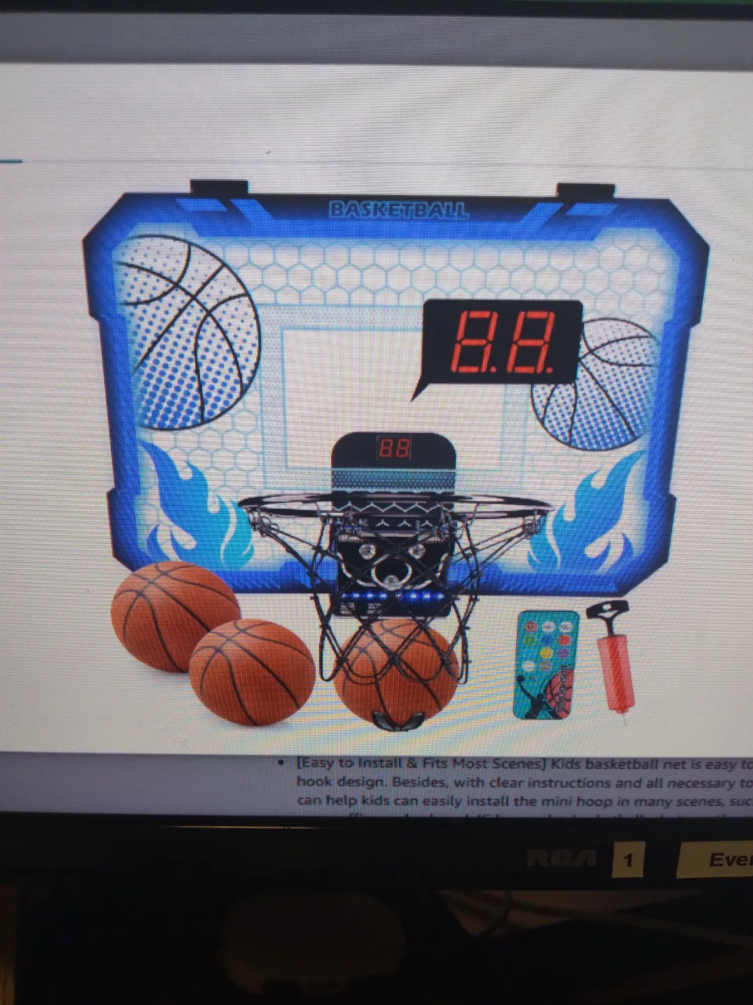 Indoor  Basketball Hoop thumbnail